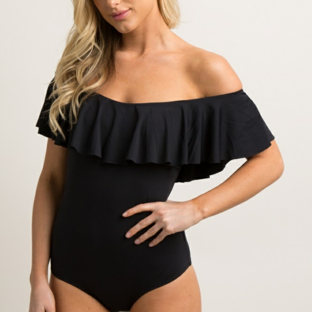 Justfab One piece bathing suit.